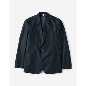 Wills Rosedale Linen Classic Patch Pocket Suit Jacket Huckberry Navy Men's 38
